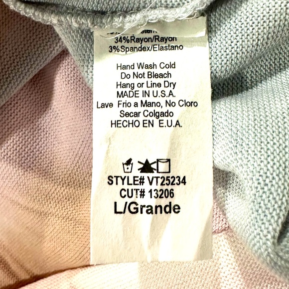 NWOT Vanilla Bay Long Sleeve Tie Dye Python Sleeve Top - Picture 12 of 15